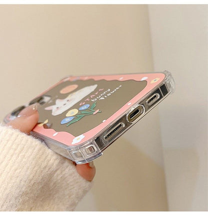 Hülle Kaninchen Telefon Gespiegelt