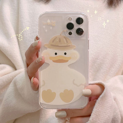 Phone Transparent Case Duck