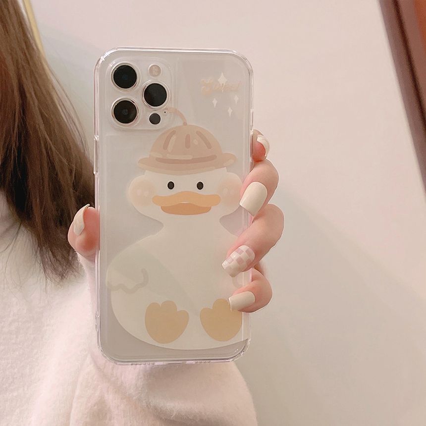 Duck Transparent Phone Case - Compatible with iPhone