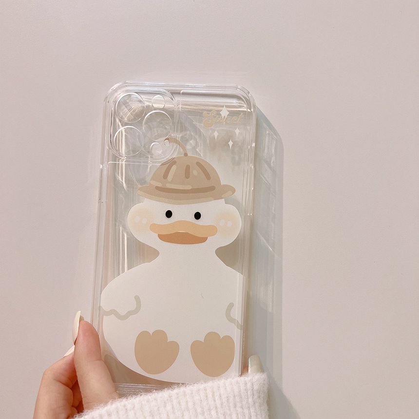 Duck Transparent Phone Case - Compatible with iPhone