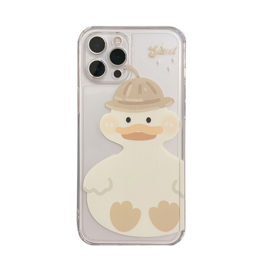 Duck Transparent Phone Case - Compatible with iPhone