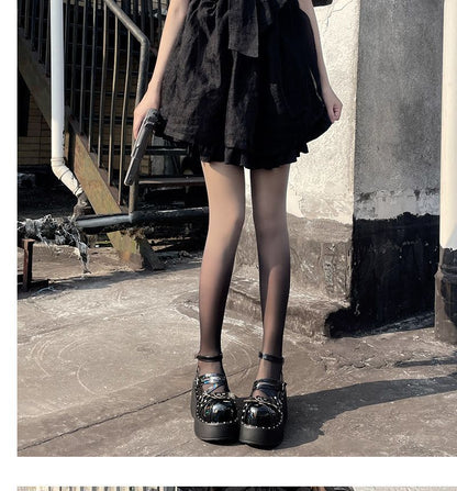 Strumpfhose mit Farbverlauf