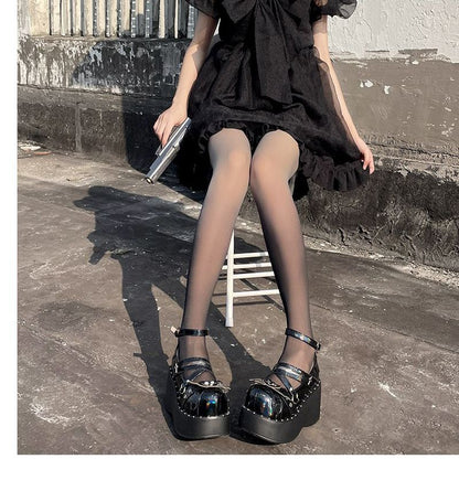 Strumpfhose mit Farbverlauf