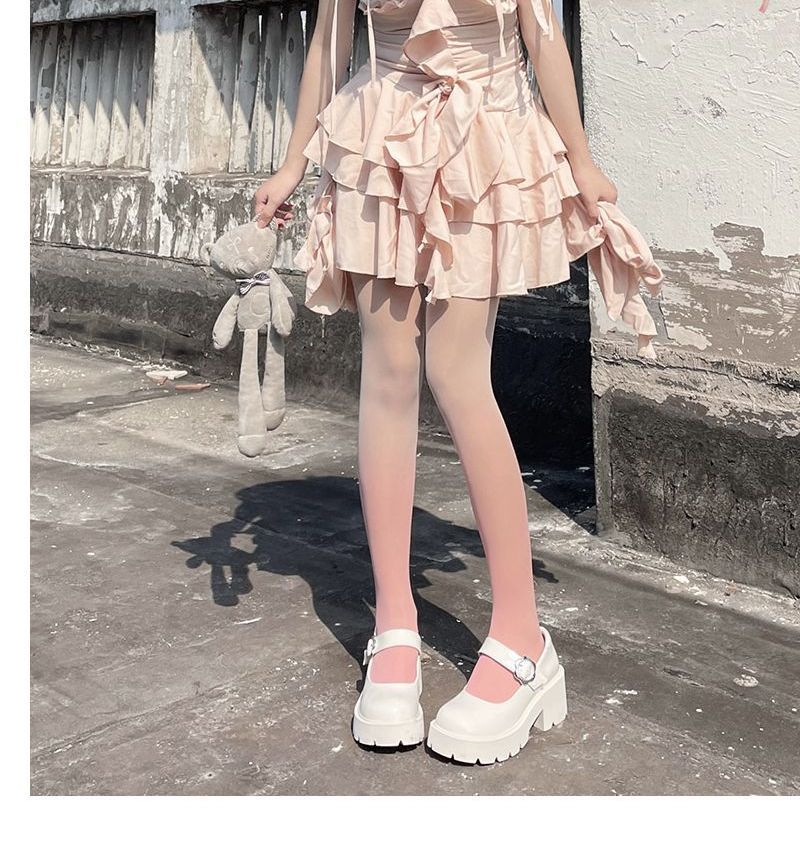 Strumpfhose mit Farbverlauf