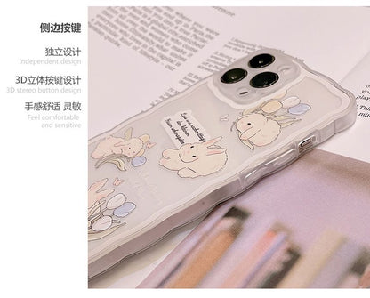 Phone Transparent Case Rabbit
