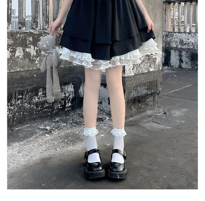 Set Trim / Hohe Spitzensocken