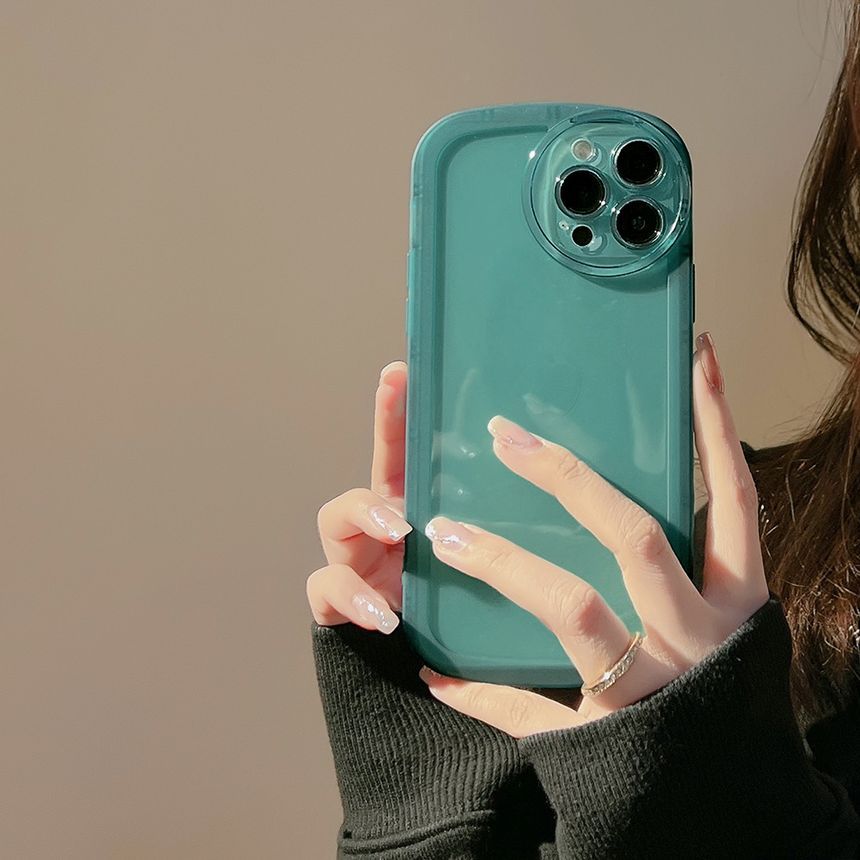 Plain Transparent Phone Case - Compatible with iPhone