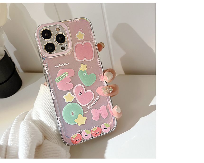 Phone Cartoon Case Holographic