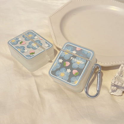 フラワーAirPods Proミラーケース/イヤホンスキン