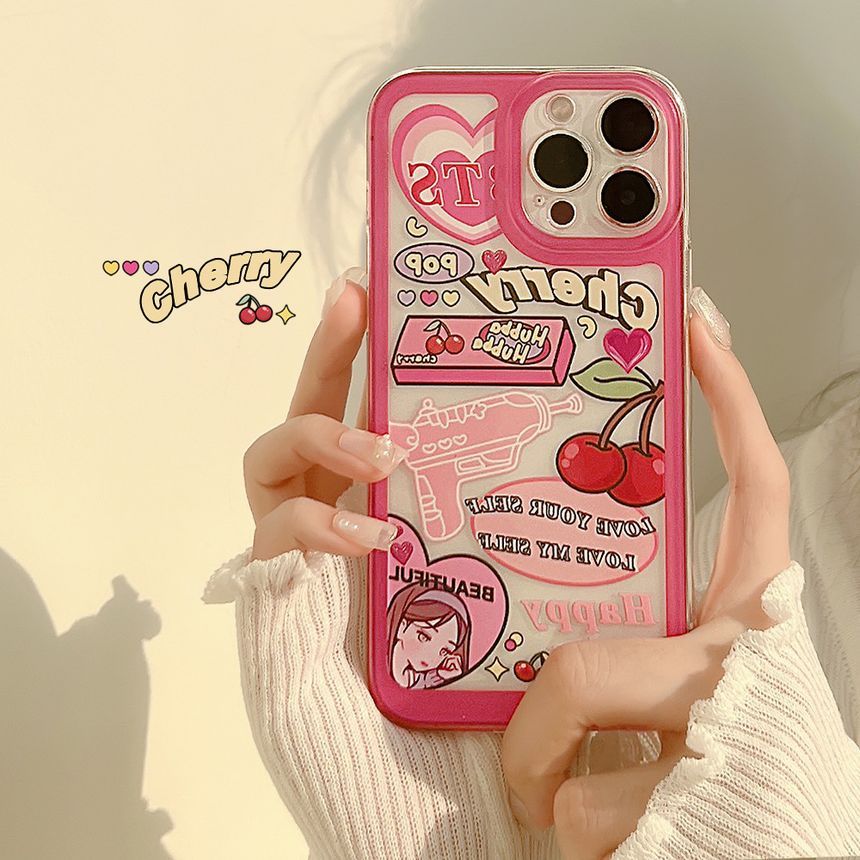 Cartoon Phone Case - Compatible with iPhone