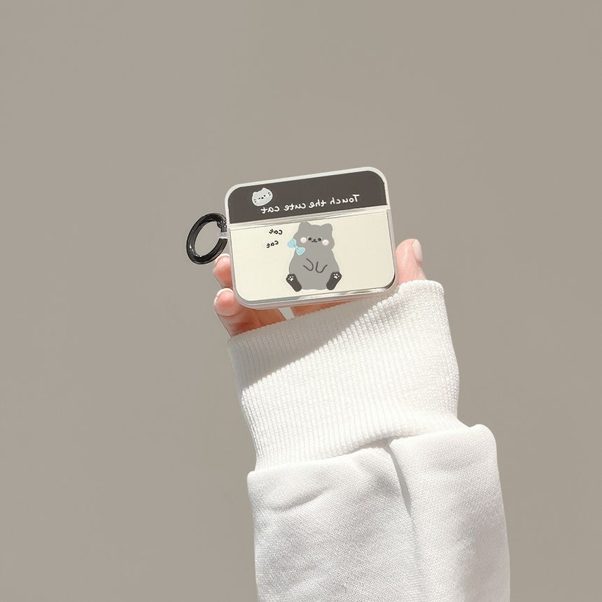 Cat Earphone Case Cover - Compatible with AirPods and AirPods Pro