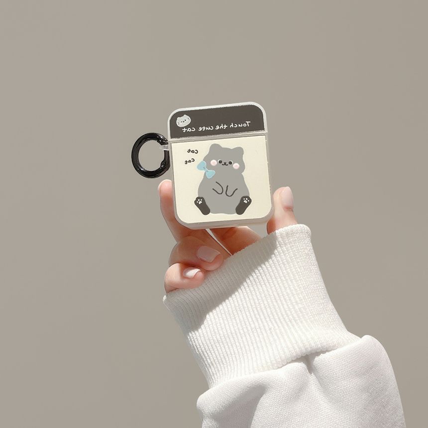 Cat Earphone Case Cover - Compatible with AirPods and AirPods Pro