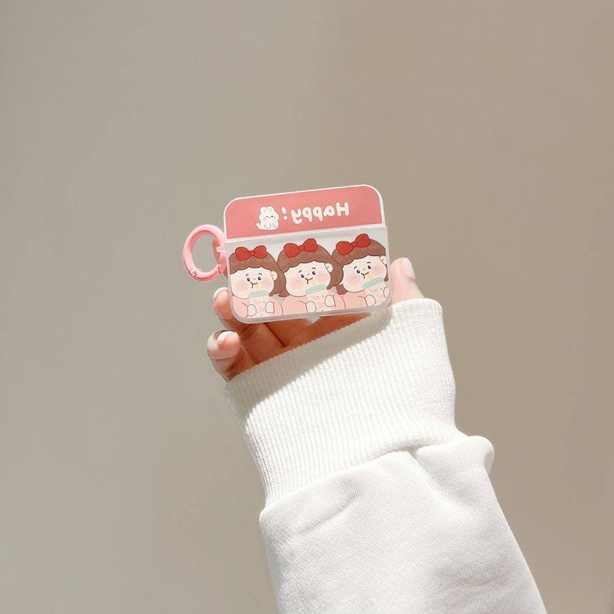 Cartoon Earphone Case Cover - Compatible with AirPods and AirPods Pro