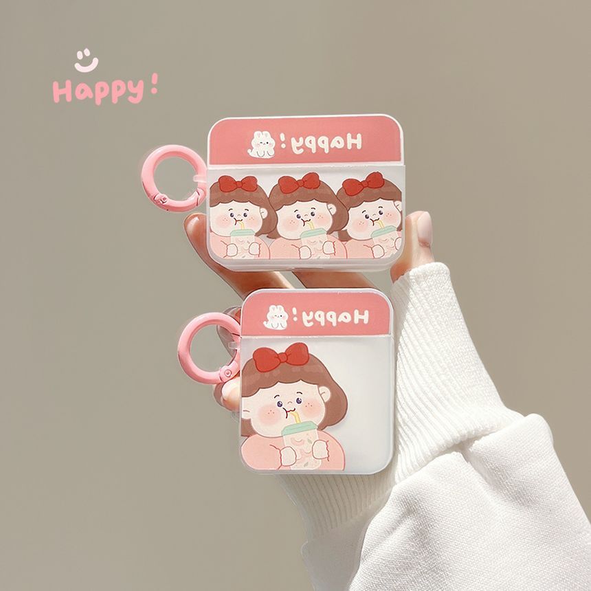 Cartoon Earphone Case Cover - Compatible with AirPods and AirPods Pro