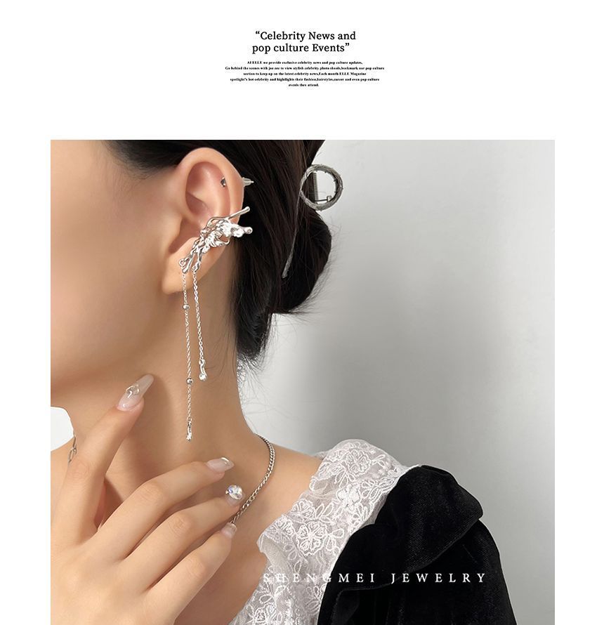 フリンジイヤリングデザイン（各種合金セットカフウィング/