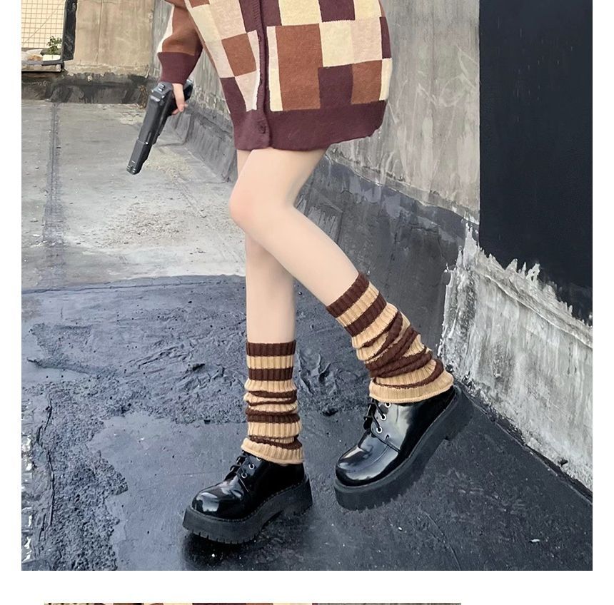 Striped Leg Warmer