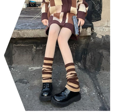 Striped Leg Warmer