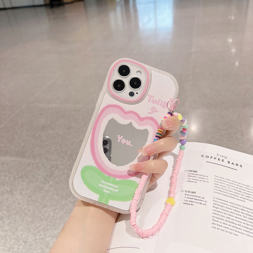 Tulip Mirrored Phone Case - Compatible with iPhone