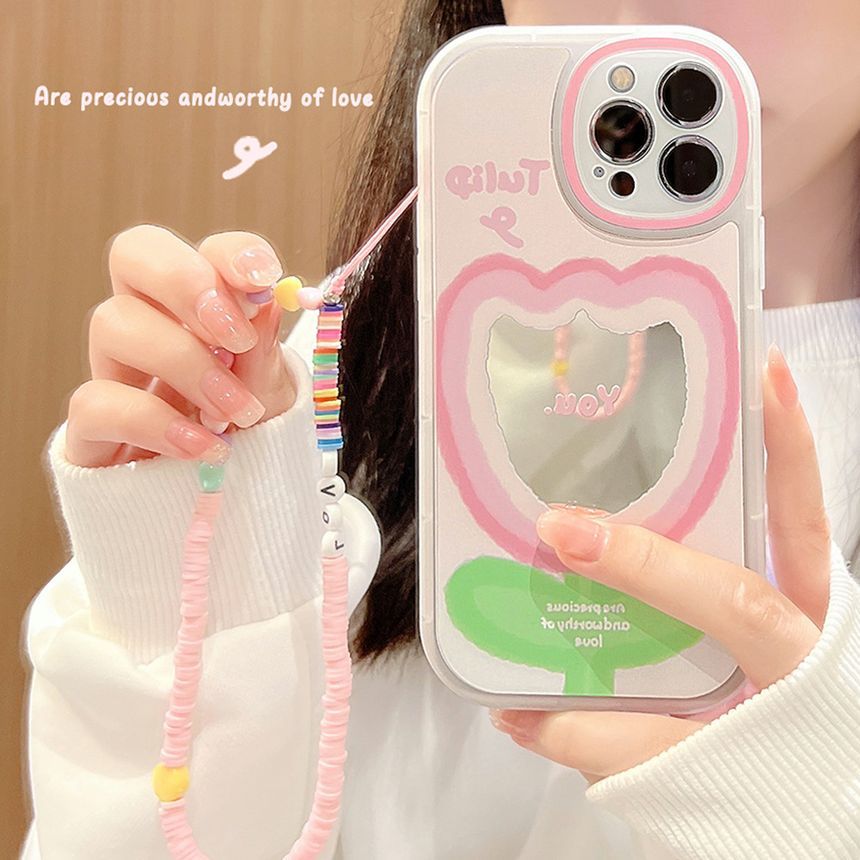 Tulip Mirrored Phone Case - Compatible with iPhone
