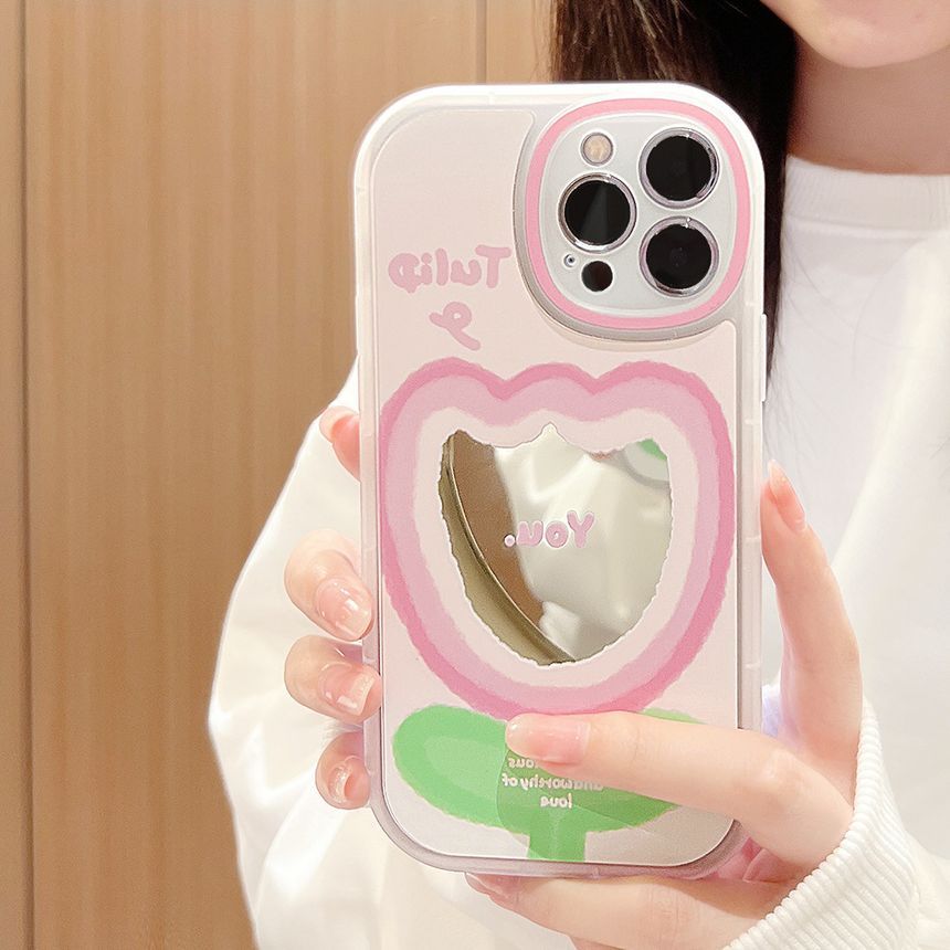 Tulip Mirrored Phone Case - Compatible with iPhone