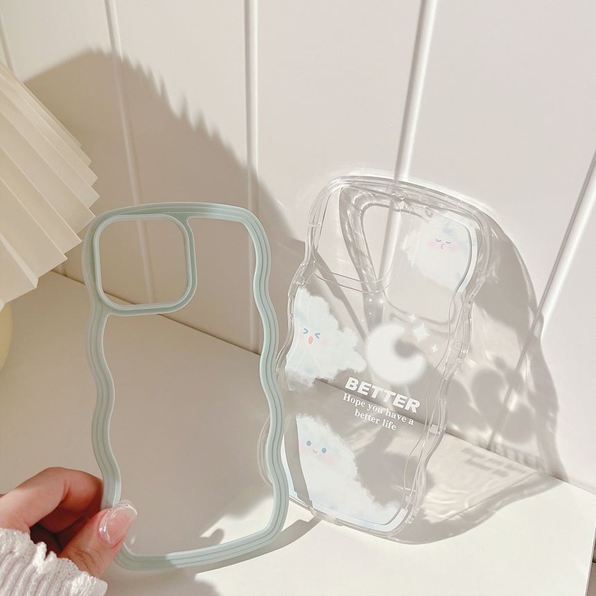Cloud Transparent Phone Case - Compatible with iPhone