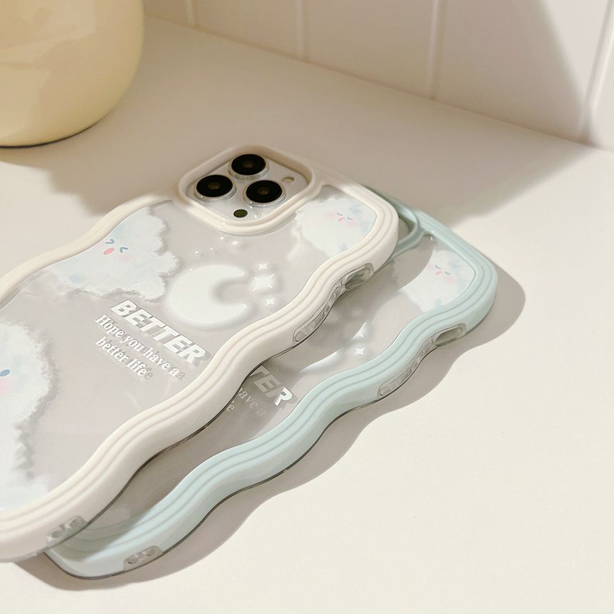 Cloud Transparent Phone Case - Compatible with iPhone