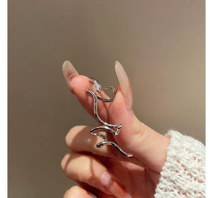 Manschettenohrring aus Schlangenlegierung