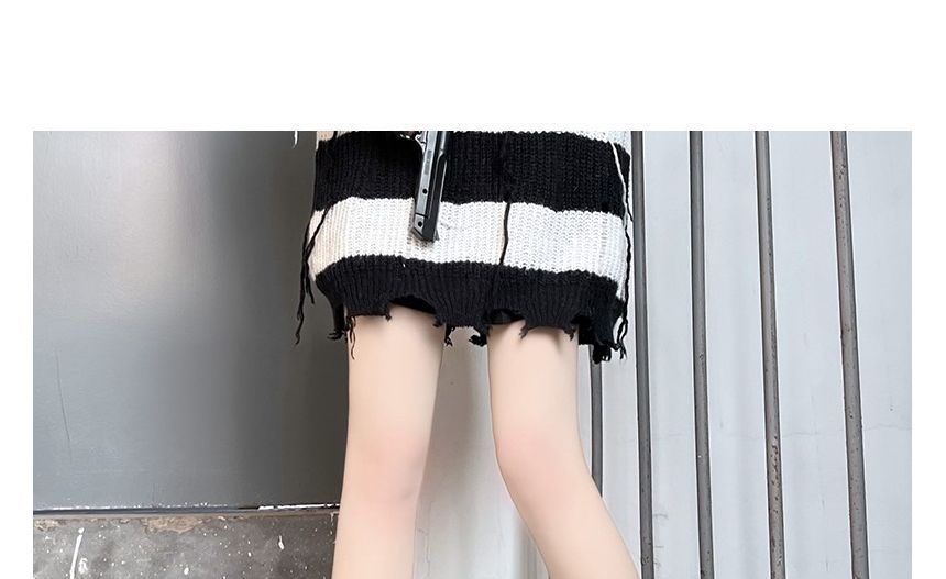 Warmers Trim Fluffy Knit Leg