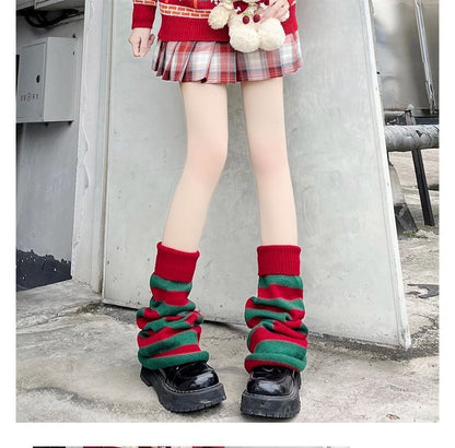 Leg Warmers Striped