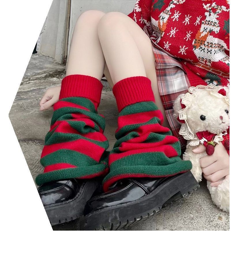 Leg Warmers Striped