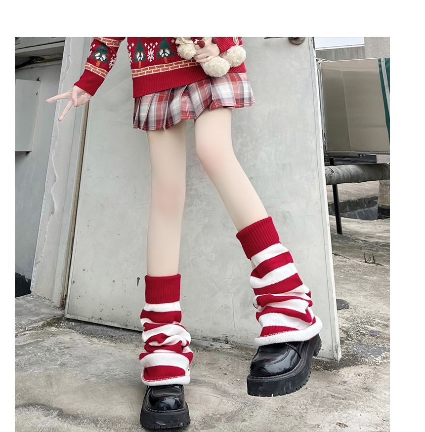 Leg Warmers Striped