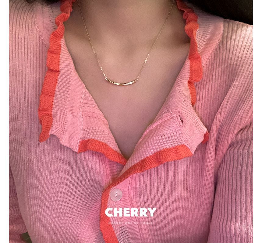 Necklace Bar Twisted