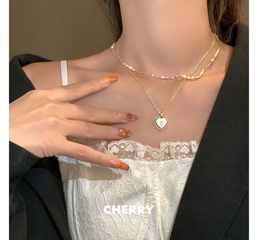 Faux Necklace Perl Designs) (Various