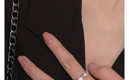 / Alloy (various Ring Open Moonstone Set designs)