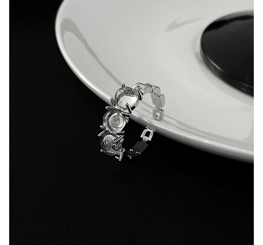 / Alloy (various Ring Open Moonstone Set designs)