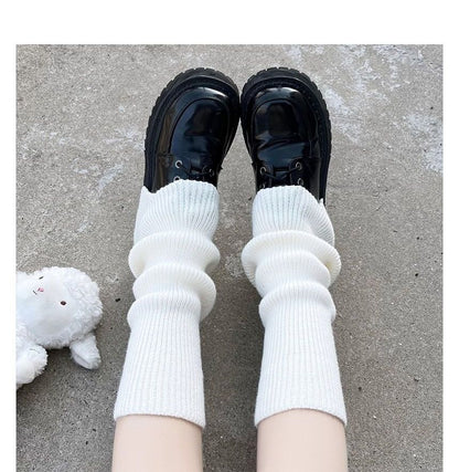 Plain Knit Leg Warmers