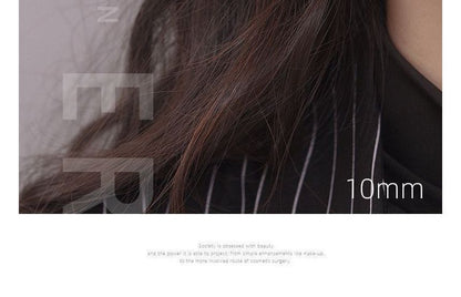 イヤリング 合金フープ ポリッシュ仕上げ