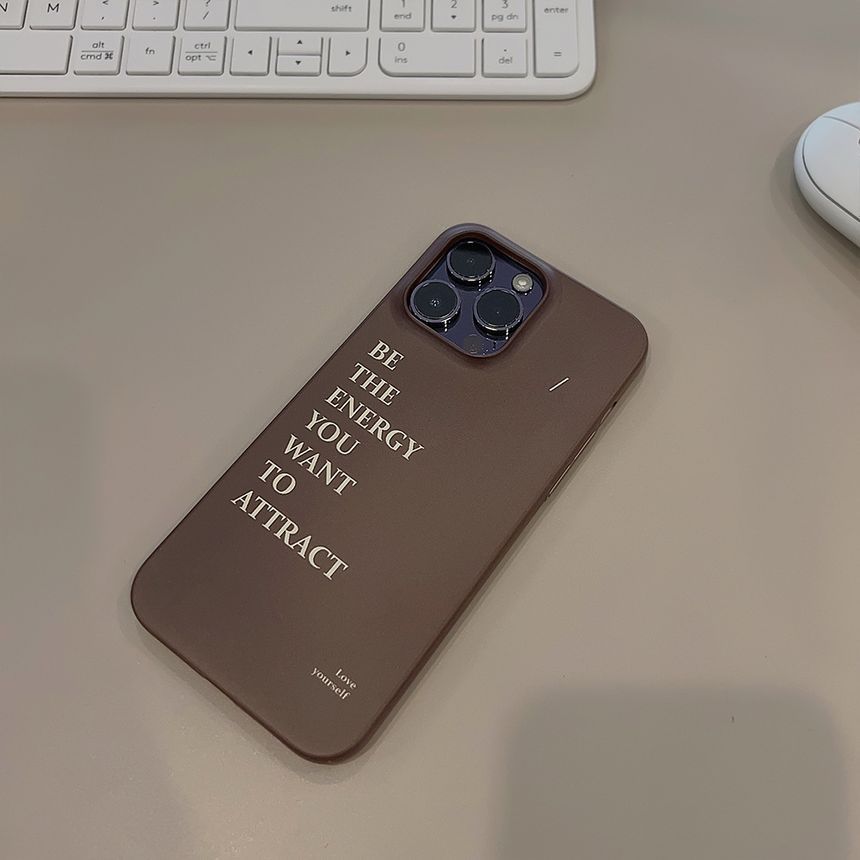 Case With Lettering Lettering Phone Case – LilyVow