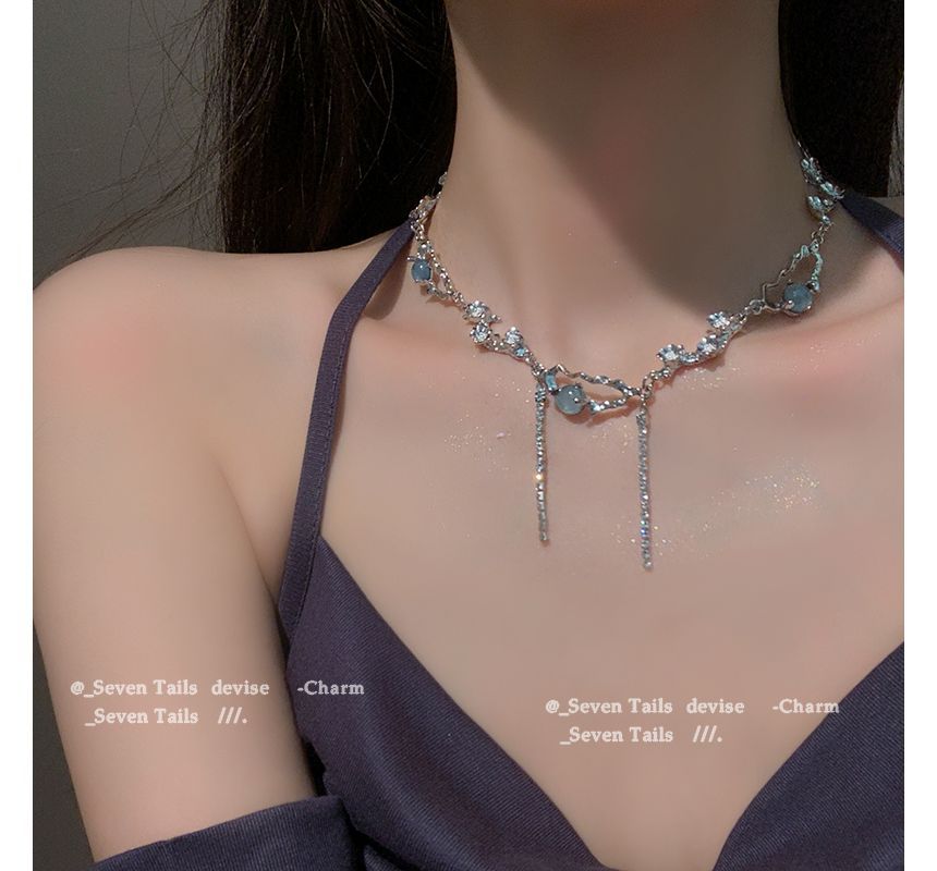 ネックレスラインストーン