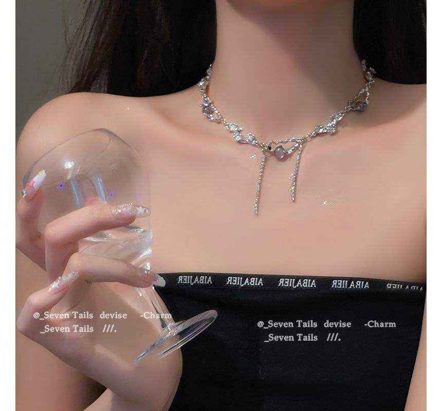 ネックレスラインストーン