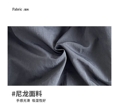 バックパック プレーンナイロン ジップ