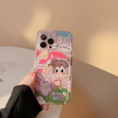 Case Transparent Phone Cartoon