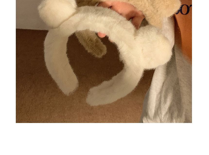 Ohren-Stirnband Chenille Bär