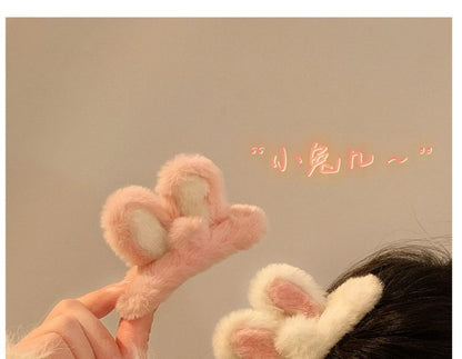 Rabbit Clip Yarn Ear Hair