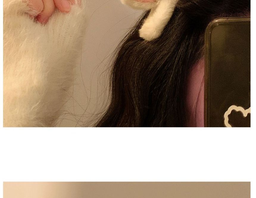 Rabbit Clip Yarn Ear Hair