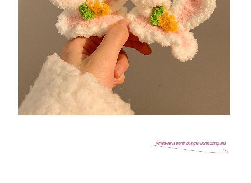 Rabbit Clip Yarn Ear Hair