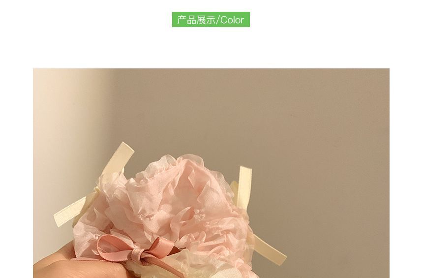 Ribbon Scrunchie Lace