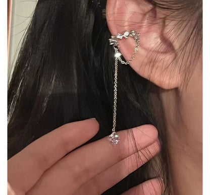 Alloy Earring Cuff Rhinestone