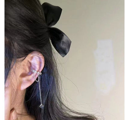 Alloy Earring Cuff Rhinestone