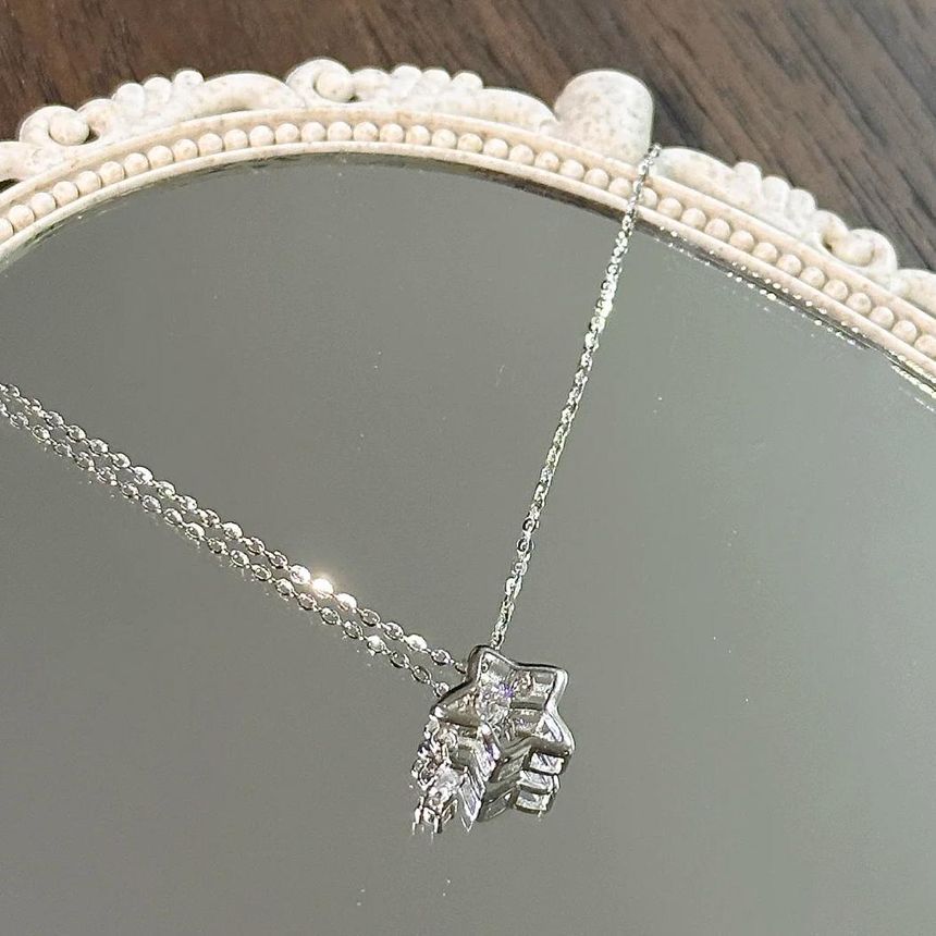 Alloy Star Choker Pendant